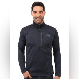 The North Face Men’s Blue Canyonlands 1/2 Half Zip Fleece Pullover Jacket Size M